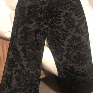 Karen Kane velvet lace pant